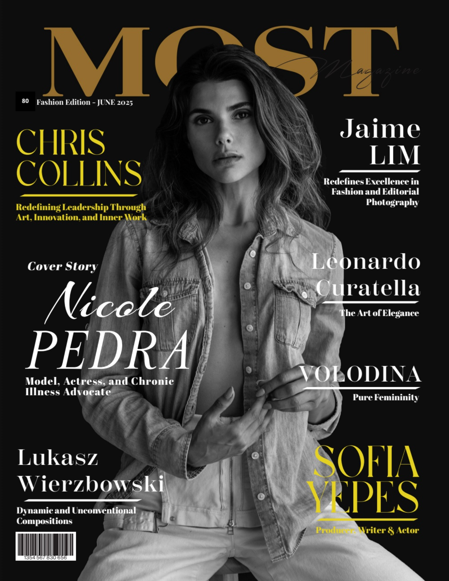 most magazine cover shoot